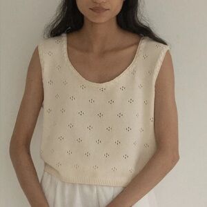 Gillian Stevens sonne tank in oat size 2 nwot